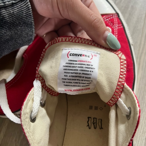 Red Chuck Converse - Picture 5 of 5